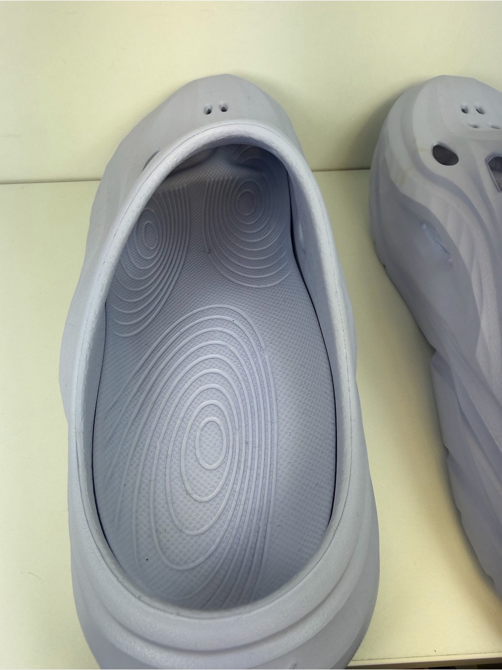 Hoka Recovery Slip-On Mule in Light Lavender - Picture 9 of 12